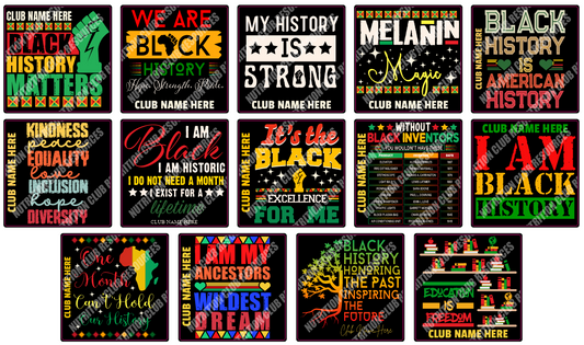 BLACK HISTORY SET #3