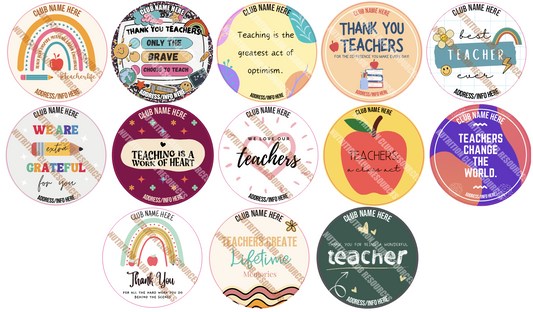 TEACHER APPRECIATION SET #1